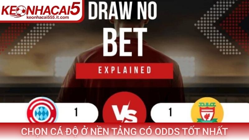 Chọn cá độ ở nền tảng có odds tốt nhất