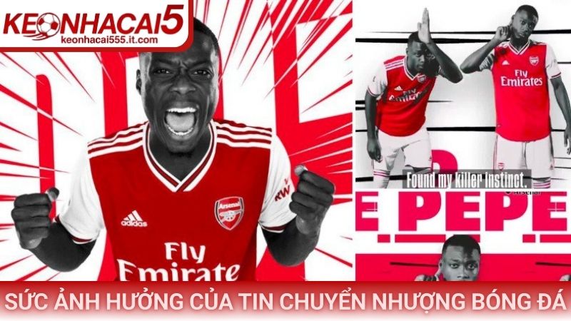 Sức ảnh hưởng của tin chuyển nhượng bóng đá mới nhất